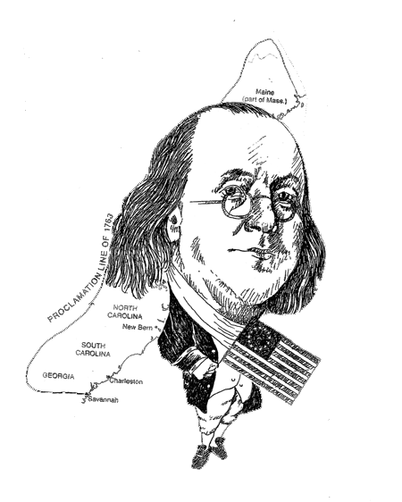 ben franklin cartoon